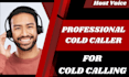 be your cold caller for cold calling and appointment setting