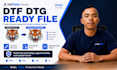 prepare your artwork for dtf and dtg printing