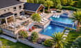 do backyard landscape design 3d rendering deck pool patio garden front yard