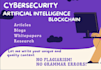 do research, tasks in cybersecurity, blockchain, artificial intelligence