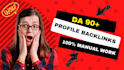 high da profile dofollow whitehat SEO backlinks