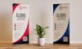 design roll up, pull up, event banner, web banner and google ads