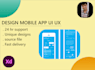 design UX UI mobile app in adobe xd