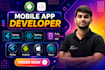 do mobile app development, ios, android as flutter developer