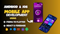 do web and mobile app development android ios flutter developer