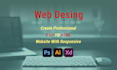 convert figma to HTML, PSD to html, PSD to wordpress responsive bootstrap