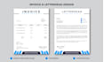 do invoice order form letterhead and receipt design template