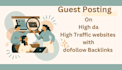 do guest post on da 50 with dofollow backlinks
