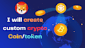 create crypto coin or token with mint and burn feature