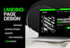 design high converting website or landing page in figma