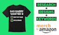 make high quality merch by amazon t shirts designs