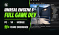 develop unreal engine game ,ar,VR, metaverse experience