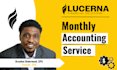 provide monthly financial reporting services as a CPA