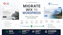 migrate wix to wordpress with zero data loss and down time