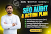 complete website SEO audit with actionable improvement report
