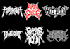 draw your thrash metal logo