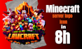 create a custom minecraft server logo or icon