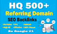 create dofollow referring domain SEO backlinks