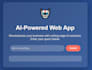 build a custom ai app or saas using python flask, node js