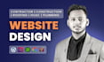 design SEO friendly contractor, construction, roofing, plumbing, hvac website