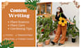 write plant articles, blogs and gardening care tips