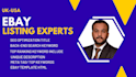 create a top ranking ebay product listing for ebay store