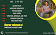 virtual assistant for all social media network