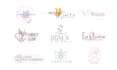 design luxury feminine logo