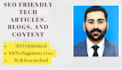 write top notch tech articles, tech blogs, and tech content