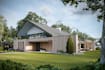 create small exterior house, architecture rendering images