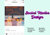 design eyecatching instagram carousel or story