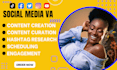 handle your social media management, personal virtual assistant buffer,hootsuite