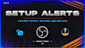 set up custom streamlabs or stream elements alerts for you