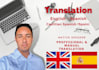 manually translate from english to spanish