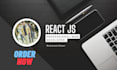 design and develop websites in react js