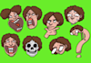 make custom emoji pack to laugh