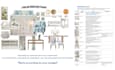 design your interior floor plan, mood board, shopping list