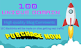 create 100 unique domain backlinks