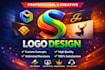 design a modern professional logo in 24hrs