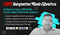 integrate your CRM software with your website for seamless management