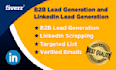 do b2b lead generation and linkedin lead generation