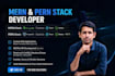 build website by using mern stack or pern stack