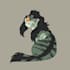 draw a feral fullbody image of your fursona