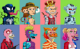 make unique nft art 2d collections with 100, 1k, 10k nfts