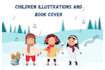design eye catching children illustrations and book cover