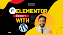 design redesign clone convert rebuild and fix errors wordpress with elementor