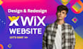 design, redesign wix website, wix website redesign, wix website, wix studio