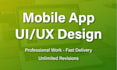 design professional app ui ux for android or ios
