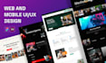 do professional figma design website, dashboard, or app ui ux design