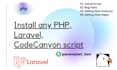 professionally install any PHP, laravel, or codecanyon script